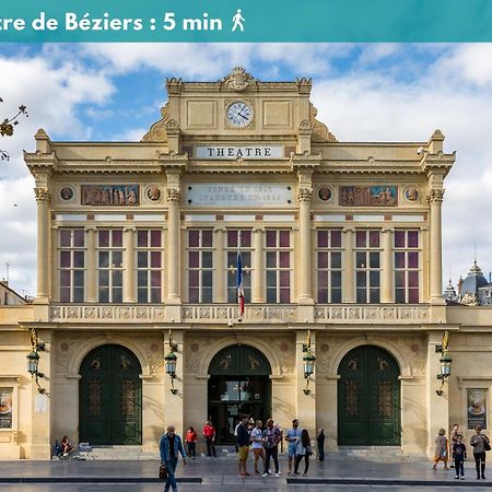 Appartamento Charmant Studio Climatise 'Alma 1' - Beziers Centre - Wifi Fibre - Netflix Esterno foto